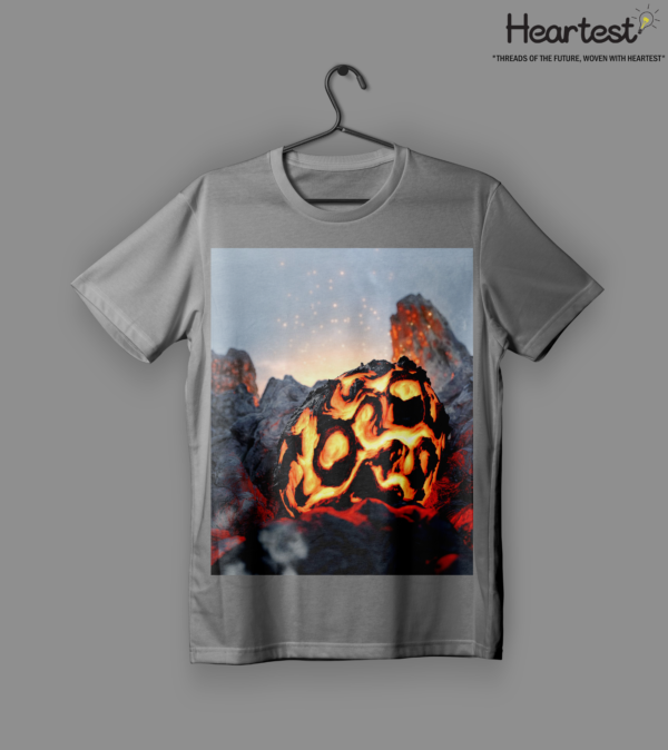 Burning Volcanic Rock Egg T-Shirt